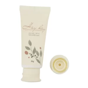 Custom Premium 60ml PE PP Plastic Squeeze Tubes BB Hand Cream Cosmetic Packaging with Flip Top Lid