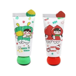 Plastic hand cream tube packaging