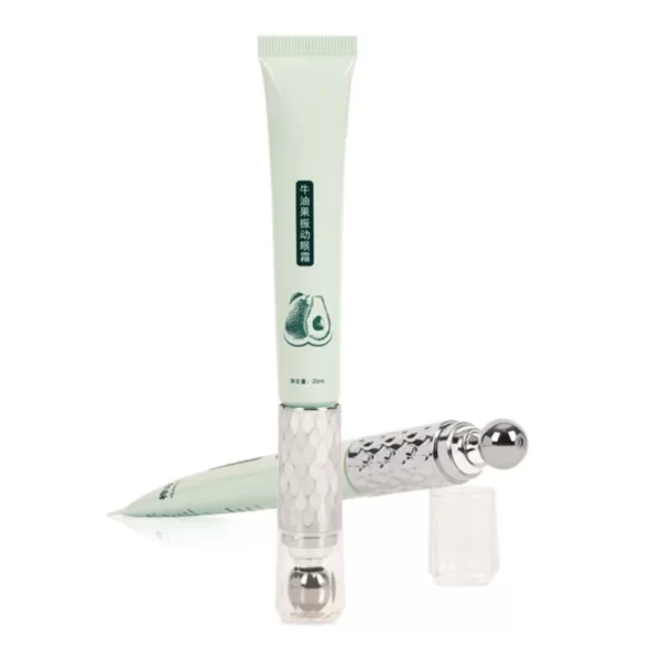 OEM Custom 20ml Eye Cream Tube Massage Tubes Container with Metal Applicator and Private Customized Logo For Skincare