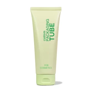 Green Plastic Cosmetic Squeeze Tubes for Cream and Lotion in 50ml 60ml 75ml 80ml 100ml 120ml