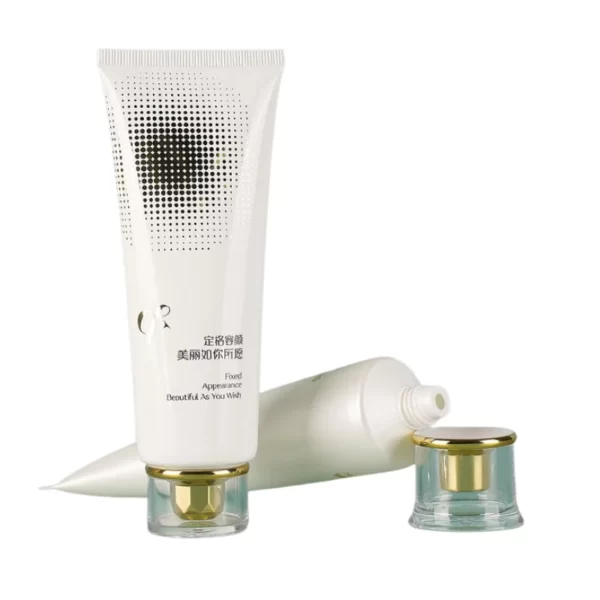 Custom PE Soft Plastic Tube Packaging Ideal for BB Hand Cream Facial Cleanser and Sunscreen