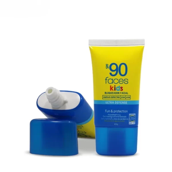 Luxury 60ml Plastic Sunscreen Cream Tubes Superior Quality Cosmetic Tube Packaging