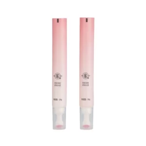 20ml Empty Plastic Skincare Packaging Tubes Squeeze Eye Cream Tubes with Massage Applicator