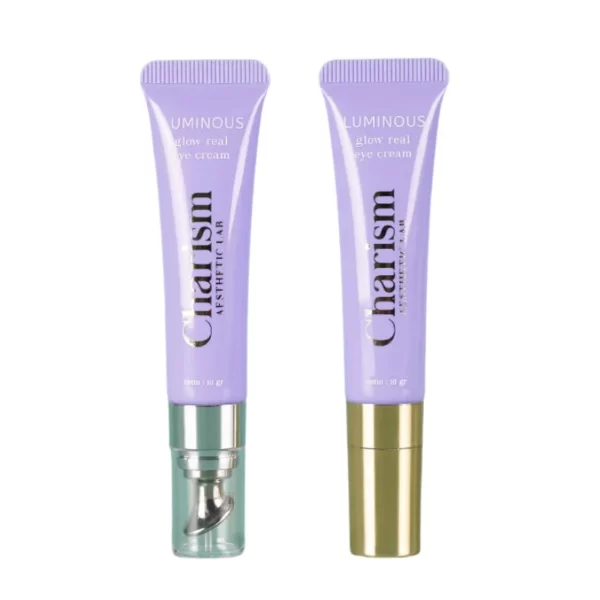 Hot Sale 10ml Aluminum Cosmetic Packaging Tube for Eye Cream with Massage Metal Applicator